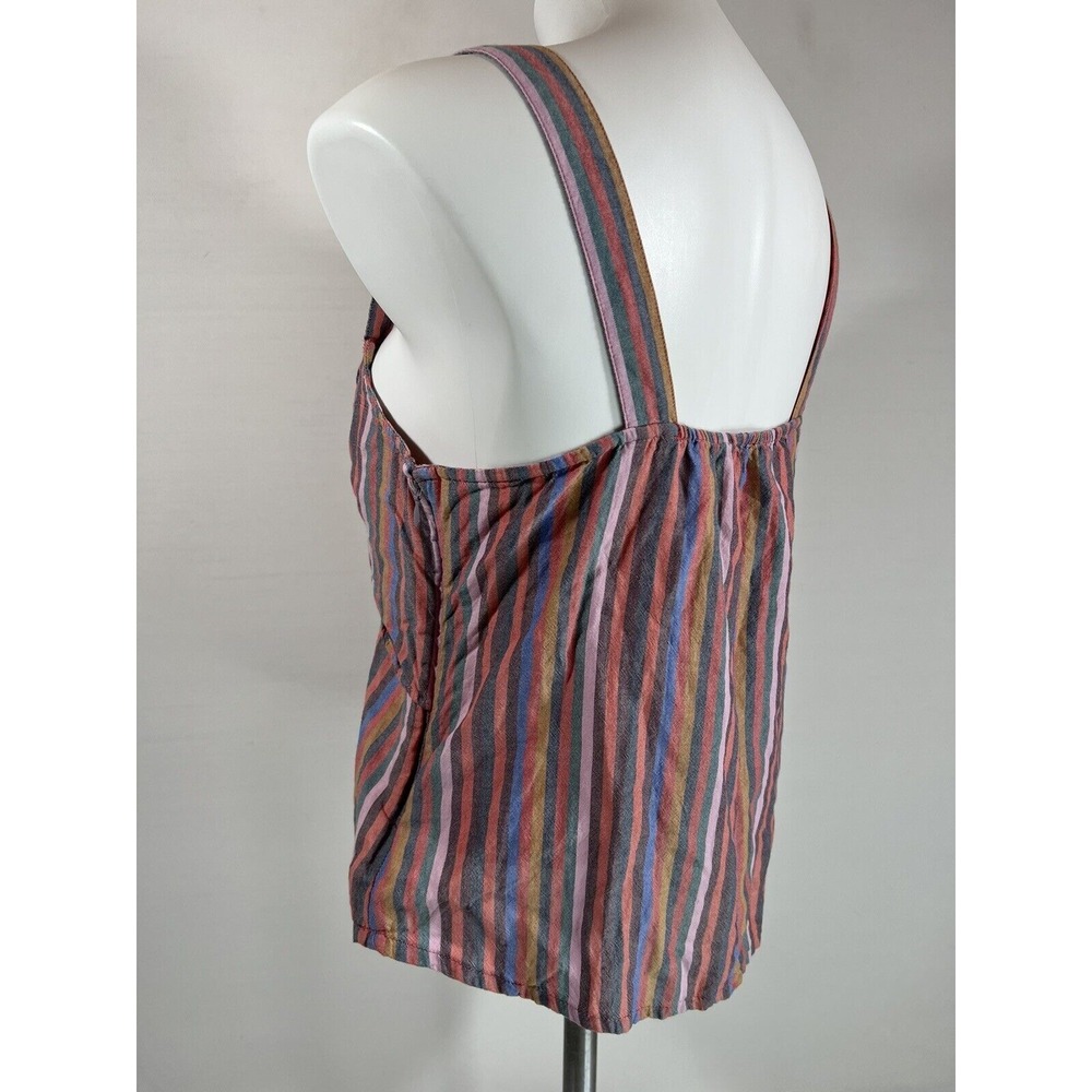 Madewell Halter Tank Striped Sleeveless Summer Minimal Chic - Picture 9 of 12